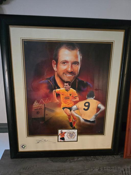 Buy & Sell Ocker Hill Sandwell - Photos for steve bull signed picture limited edition 500