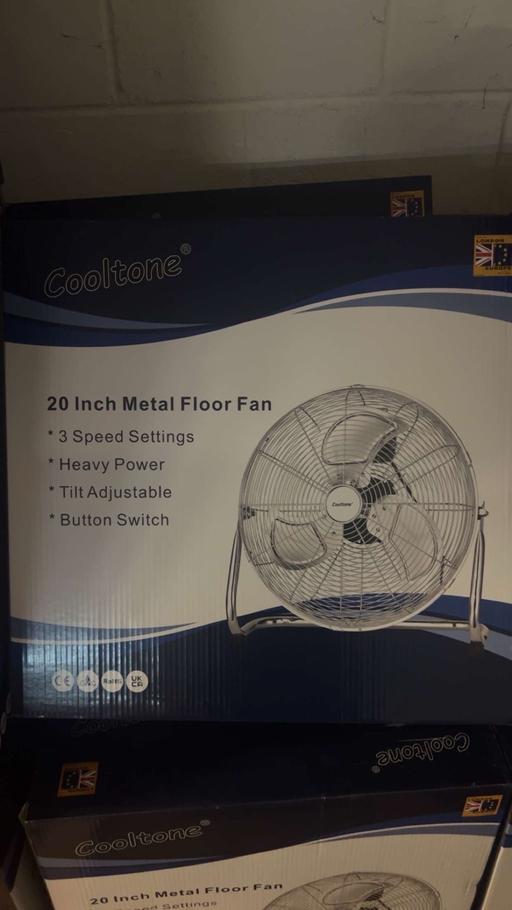 Buy & Sell North London Seven Sisters - North London - Photos for 20inch metal floor fan