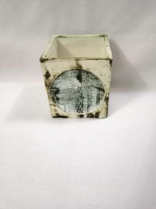 Buy & Sell Hall Green Birmingham - Photos for VINTAGE CARN POTTERY CUBE VASE.