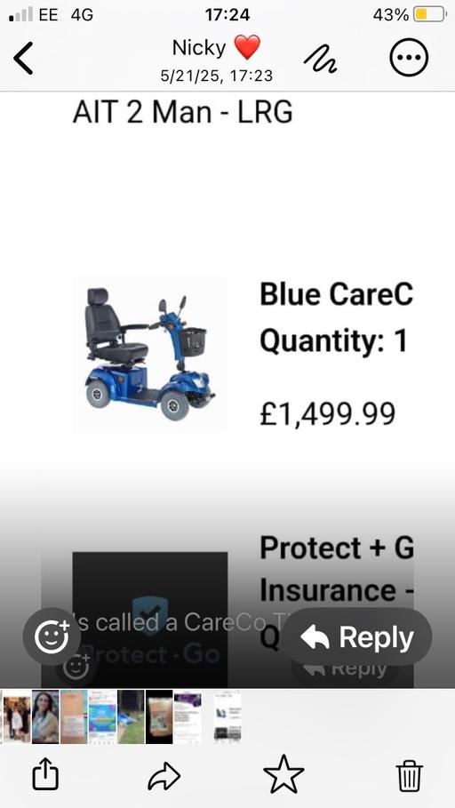 Buy & Sell Bolehall Tamworth - Photos for Mobility scooter (brand new)