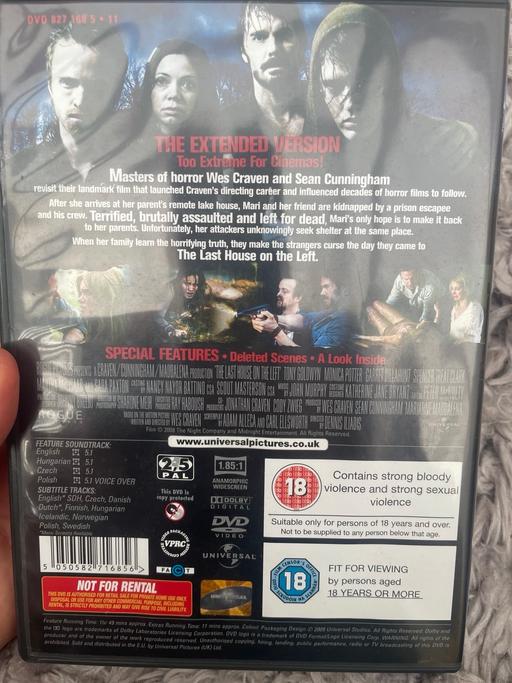 Buy & Sell Cwmfelinfach Caerphilly - Wales - Photos for The last house on the left dvd