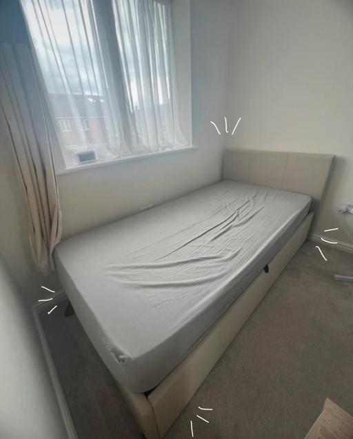 Buy & Sell West Midlands Coventry - Photos for GFW Side Lift Ottoman Single Bed (Natural)