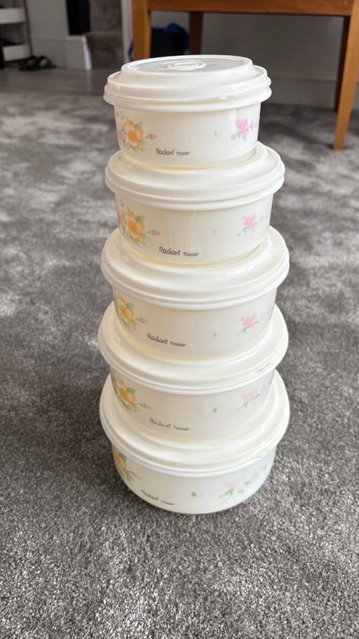 Buy & Sell Upton Park East London - Photos for Set of 5 food storage containers