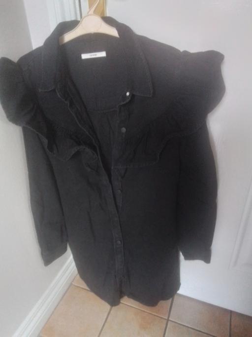 Buy & Sell Aldridge Walsall - Photos for BLACK DENIM COAT DRESS