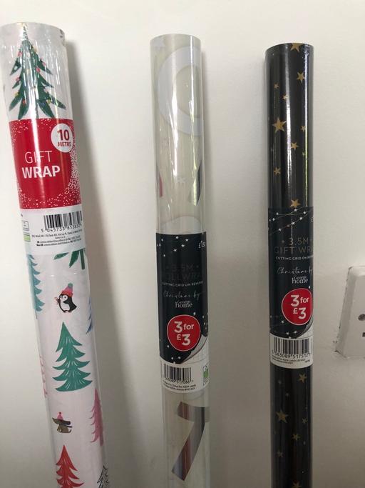 Buy & Sell South Yorkshire Rotherham - Photos for Wrapping paper x3 rolls