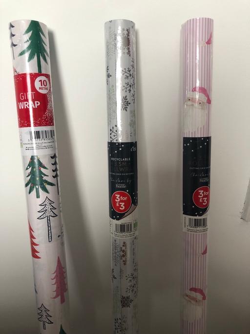 Buy & Sell South Yorkshire Rotherham - Photos for Wrapping paper x3 rolls