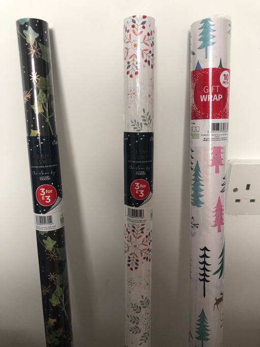 Buy & Sell South Yorkshire Rotherham - Photos for Wrapping paper x3 rolls