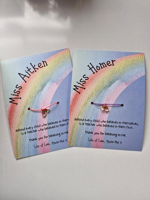 Buy & Sell Oldbury Sandwell - Photos for Personalised teacher bracelet