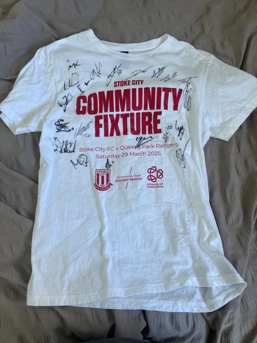 Buy & Sell Oxfordshire Cherwell - Photos for Sighed Stoke city training shirt