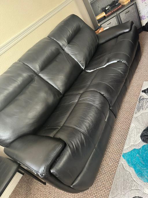Buy & Sell Farnworth Bolton - Photos for 3 seater leather sofa