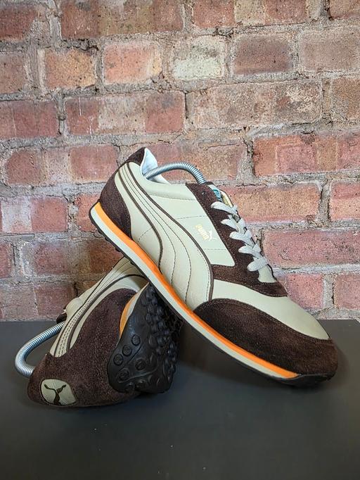 Buy & Sell Chapeltown Sheffield - Photos for Puma Fuego Mens Trainers Brown /Beige size 11