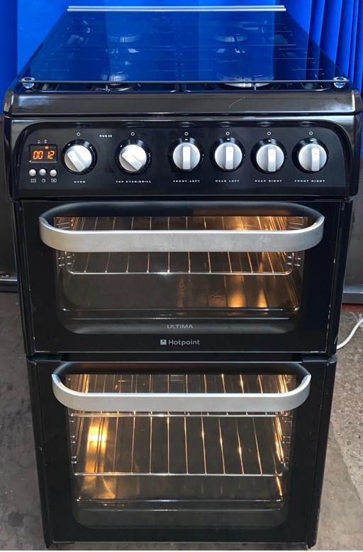 Buy & Sell West Midlands Birmingham - Photos for Hotpoint HUG52K 50cm Double Oven Gas Cooker