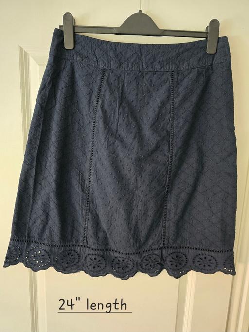Buy & Sell Oldbury Sandwell - Photos for Fat Face Navy cotton skirt - uk12