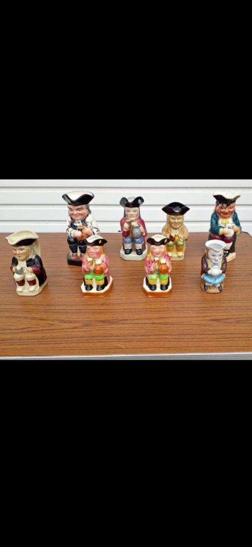 Buy & Sell Shirley South East London - Photos for SET 8 TOBY / CHARACTER JUGS.