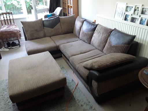 Buy & Sell Cheshunt Broxbourne - Photos for Sofa and stool for FREE
