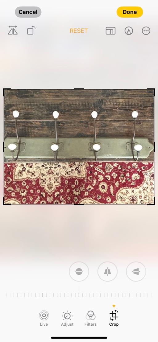 Buy & Sell Kidbrooke South East London - Photos for 4 Victorian porcelain coat hooks on mahogany