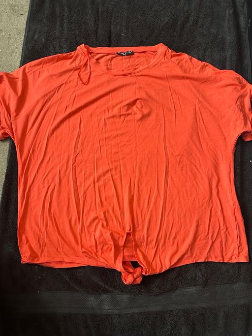 Buy & Sell Hulme Village Staffordshire Moorlands - Photos for Women’s orange tie front crop top
