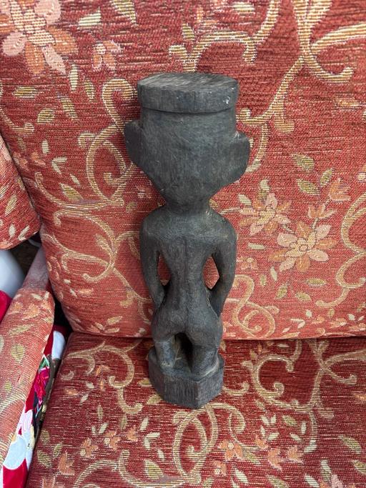 Buy & Sell Kidbrooke South East London - Photos for antique hand calfed wooden African man