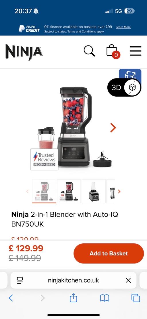 Buy & Sell East London Old Ford - East London - Photos for Ninja 2 in 1 blender smoothie maker
