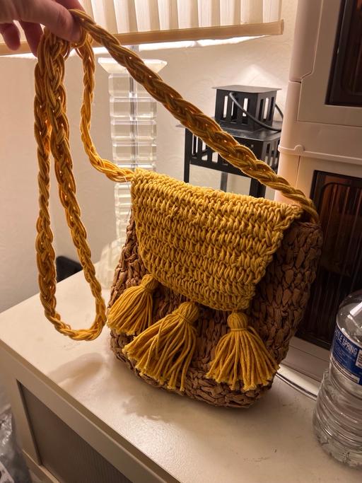 Buy & Sell Everton Liverpool - Photos for Women’s summer bag cross bag raffia rattan