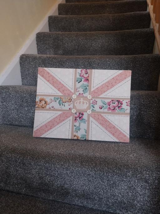Buy & Sell Willenhall Walsall - Photos for New. Floral Union Jack Canvas