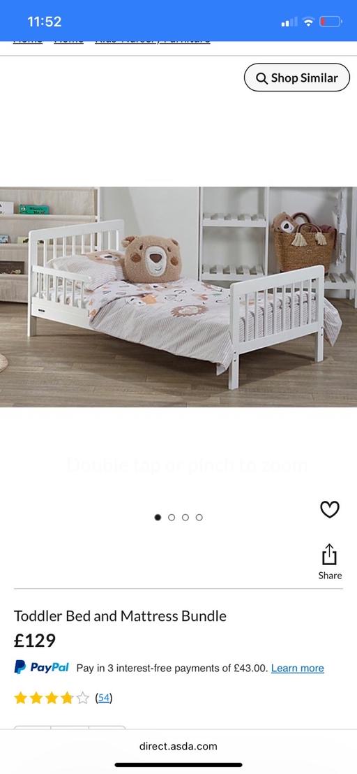 Buy & Sell Dudley Town Centre Dudley - Photos for Toddler bed white