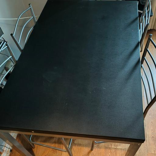 Buy & Sell Otham Maidstone - Photos for black table and 4 chairs