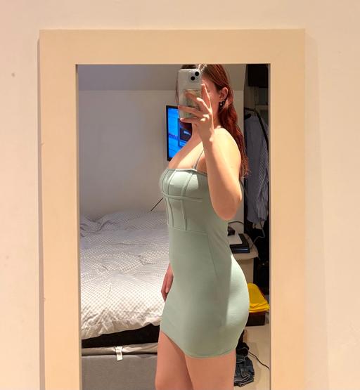 Buy & Sell Northampton West Northamptonshire - Photos for Sage Green Strappy Corset Bodycon Dress