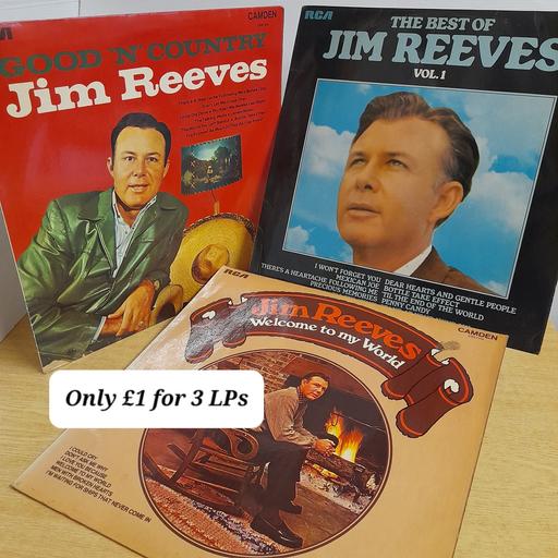 Buy & Sell Lancashire South Ribble - Photos for JIM REEVES - VINTAGE VINYL