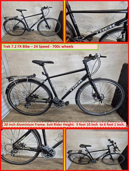 Buy & Sell West Midlands Sandwell - Photos for Trek 7.2 FX Bike - 24 Speed - 700c wheels.