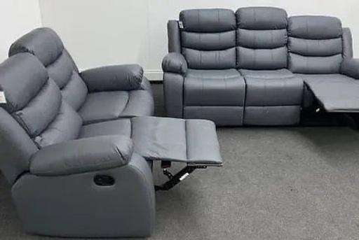 Buy & Sell Parkgate Rotherham - Photos for Roma recliner sofas with drink holders 3&2