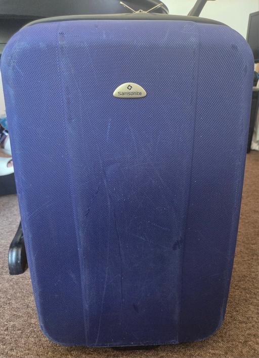 Buy & Sell West Midlands Birmingham - Photos for samsonite blue hardshell suitcase medium 24in