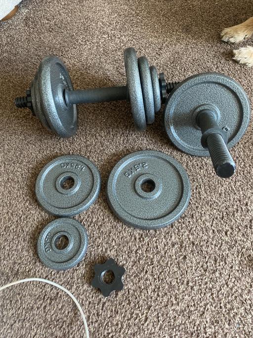 Buy & Sell Treeton Rotherham - Photos for 20kg dumbbell set