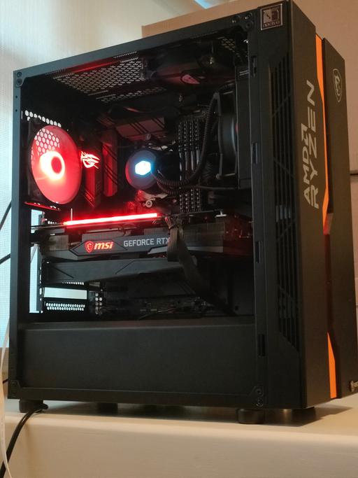 Buy & Sell Essex Epping Forest - Photos for AMD Ryzen 5 Gaming PC with RTX 3060Ti