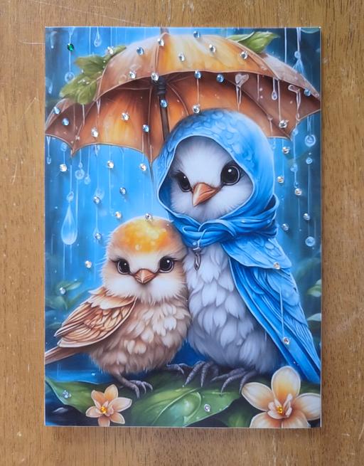 courses Kent Thanet - Photos for BIRDS IN THE RAIN CARD