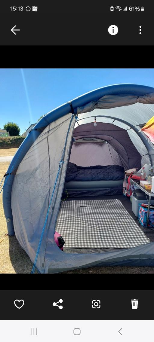 Buy & Sell Saint Budeaux Plymouth - Photos for 4 man blow up eurohike tent