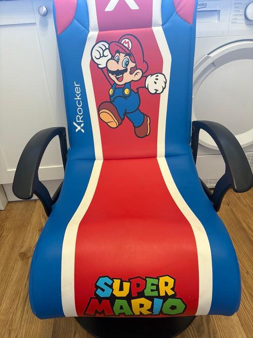 Buy & Sell West Midlands Wolverhampton - Photos for Super Mario XROCKER gaming chair with speaker