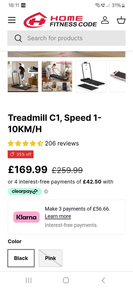 Buy & Sell Essex Chelmsford - Photos for Treadmill
