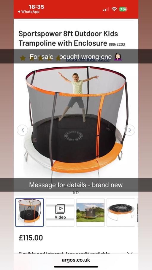 Buy & Sell Leyland South Ribble - Photos for New trampoline with lights