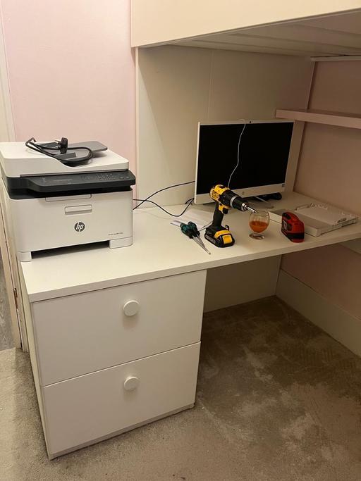Buy & Sell Canning Town East London - Photos for Single bed bunk with under bed desk and space