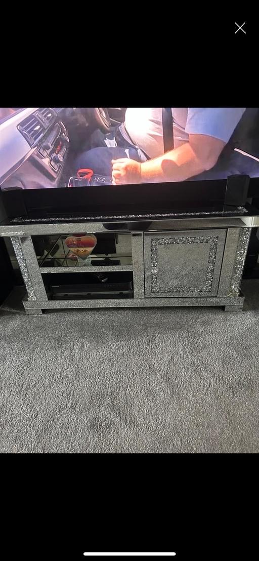 Buy & Sell West Midlands Wolverhampton - Photos for Glass crystal tv unit