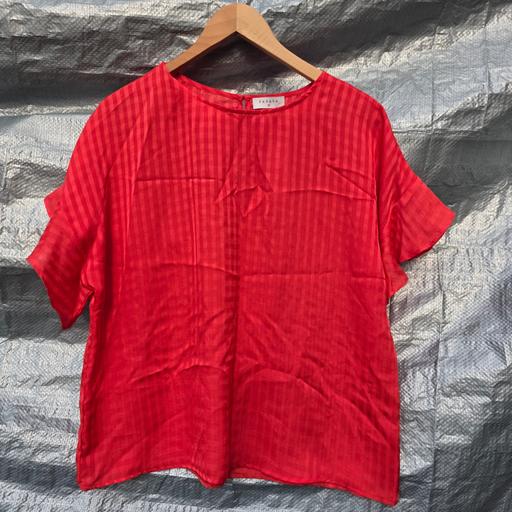Buy & Sell Stourbridge Dudley - Photos for Papaya Matalan Red Blouse Size M UK 10 / 12