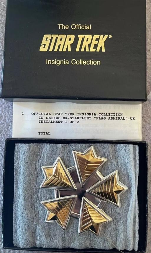 Buy & Sell Surrey Spelthorne - Photos for Star Trek Starfleet Flag Admiral Insignia
