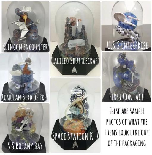 Buy & Sell Surrey Spelthorne - Photos for Star Trek Glass Dome Sculptures Limited Edi