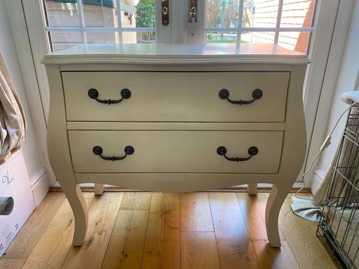 Buy & Sell Shooter`s Hill South East London - Photos for Ivory 2 drawer chest cabinet