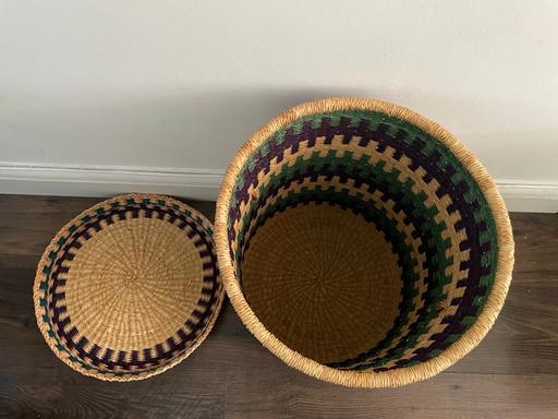 Buy & Sell Old Ford East London - Photos for Handwoven laundry basket