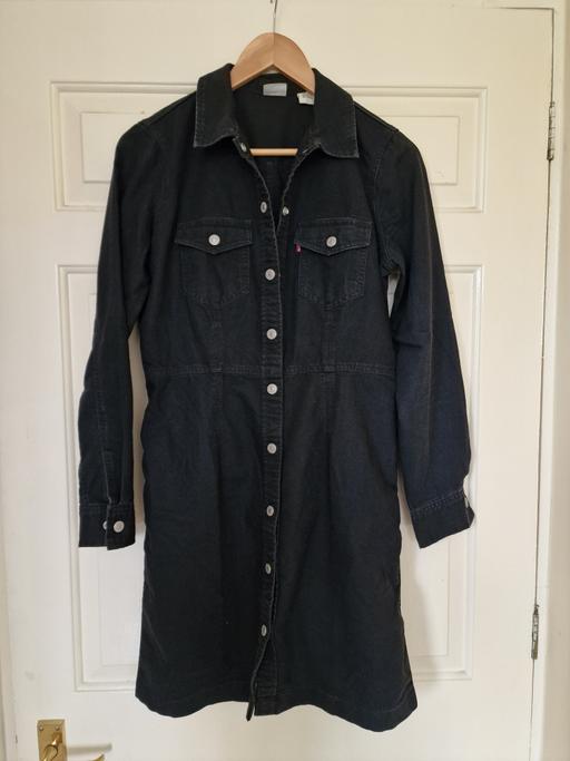 Buy & Sell Grange Park North London - Photos for Levi’s Black Denim Shirt Dress