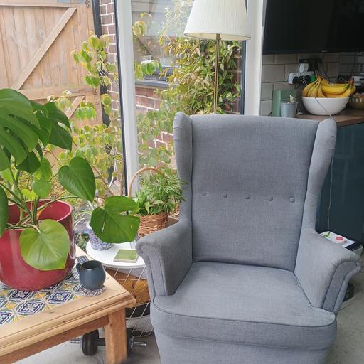 Buy & Sell Burslem Stoke-on-Trent - Photos for IKEA Chair and footstool £80 o.n.o 
