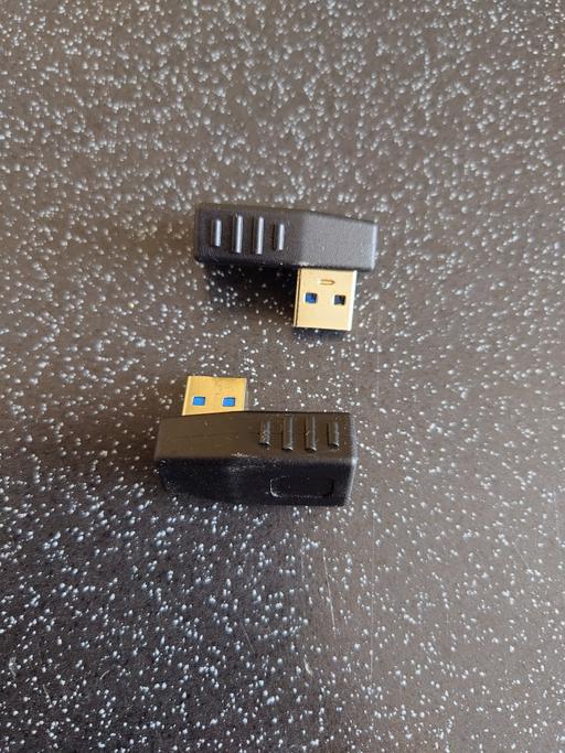Buy & Sell Leicestershire Charnwood - Photos for 2 right angle USB adapters