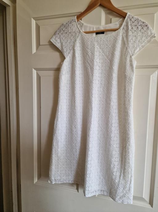 Buy & Sell North London Grange Park - North London - Photos for F&F White Lace Dress – Size 12